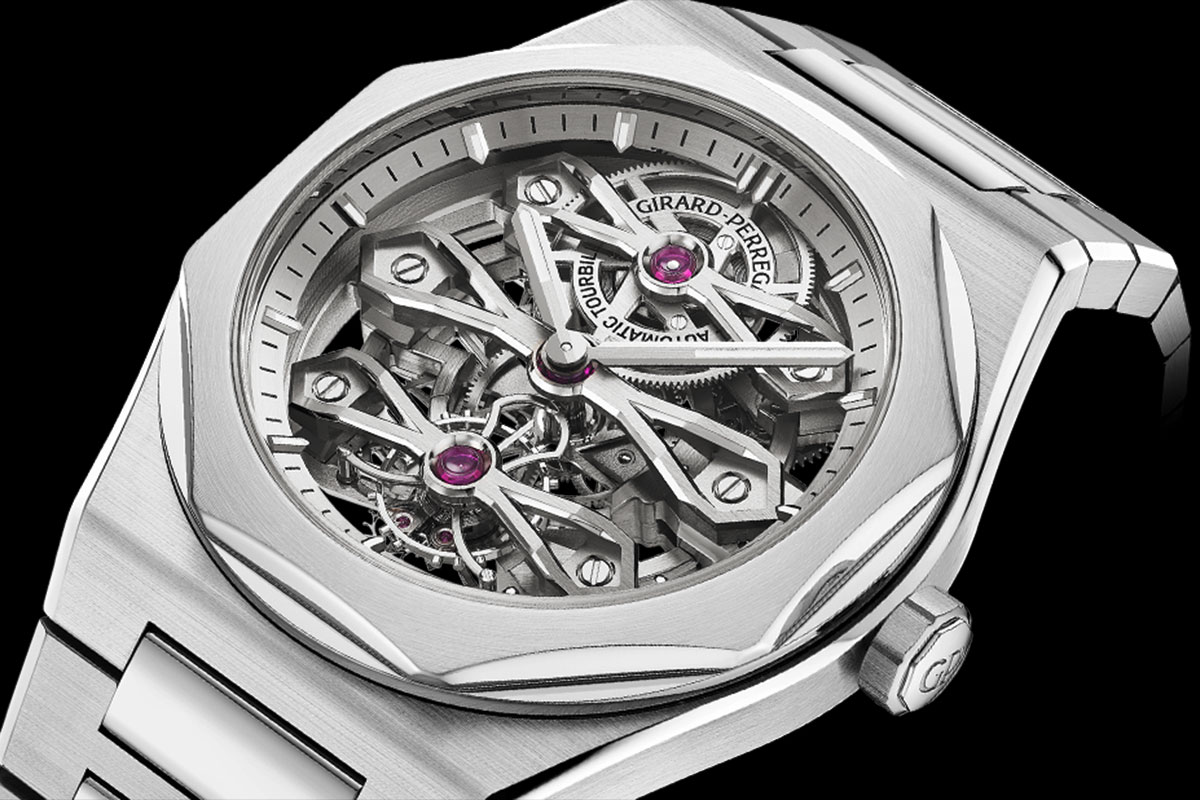 Girard-Perregaux Laureato Three Gold Bridges
