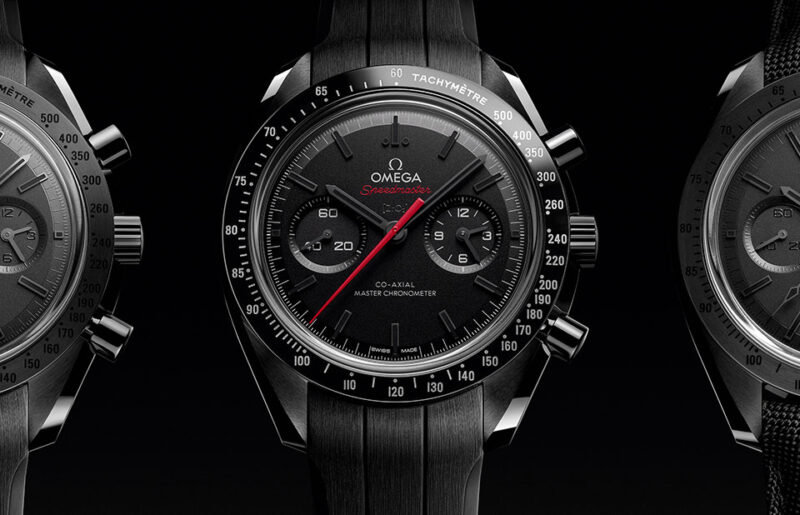 Omega Expands the Dark Side of the Moon Legacy with Seven New Ceramic Speedmasters